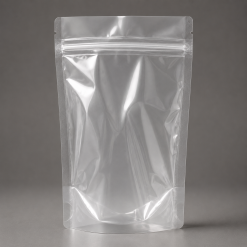 Transparent Stand up Zipper Pouch