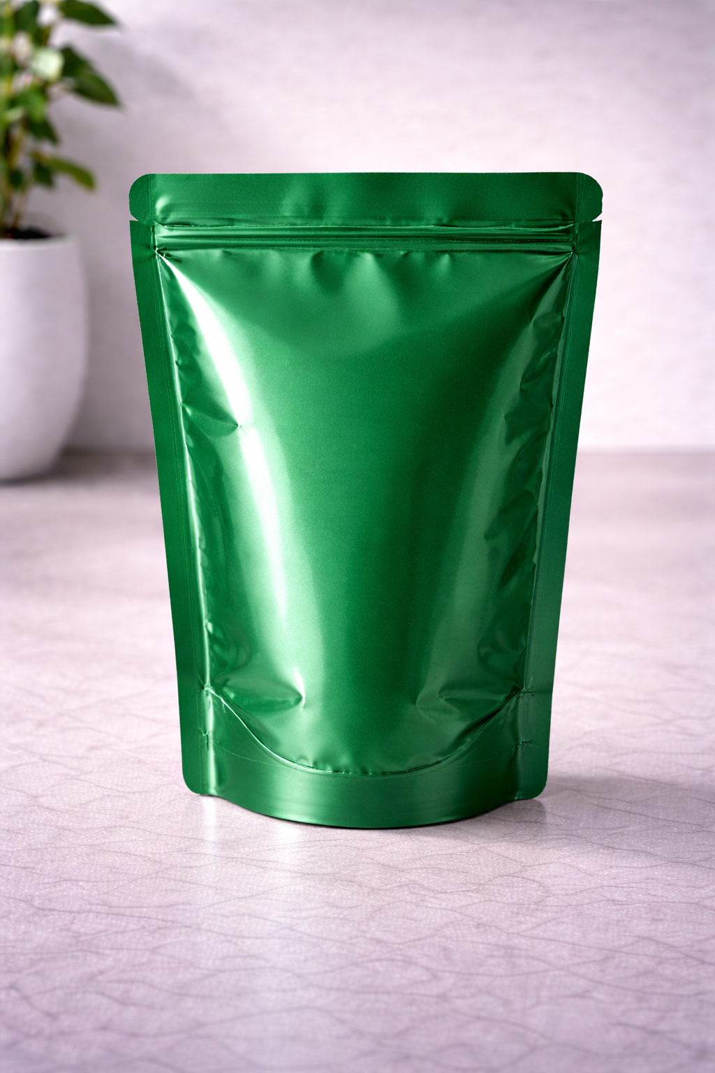 Glossy Finish Stand up Pouches Without Window - Image 3