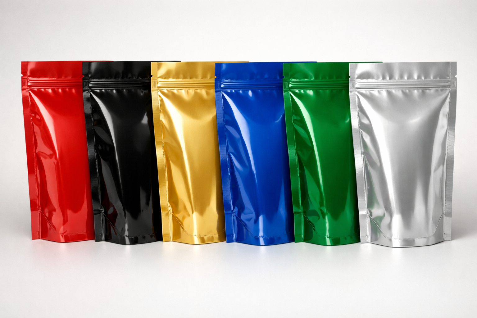Glossy Finish Stand up Pouches Without Window - Image 4
