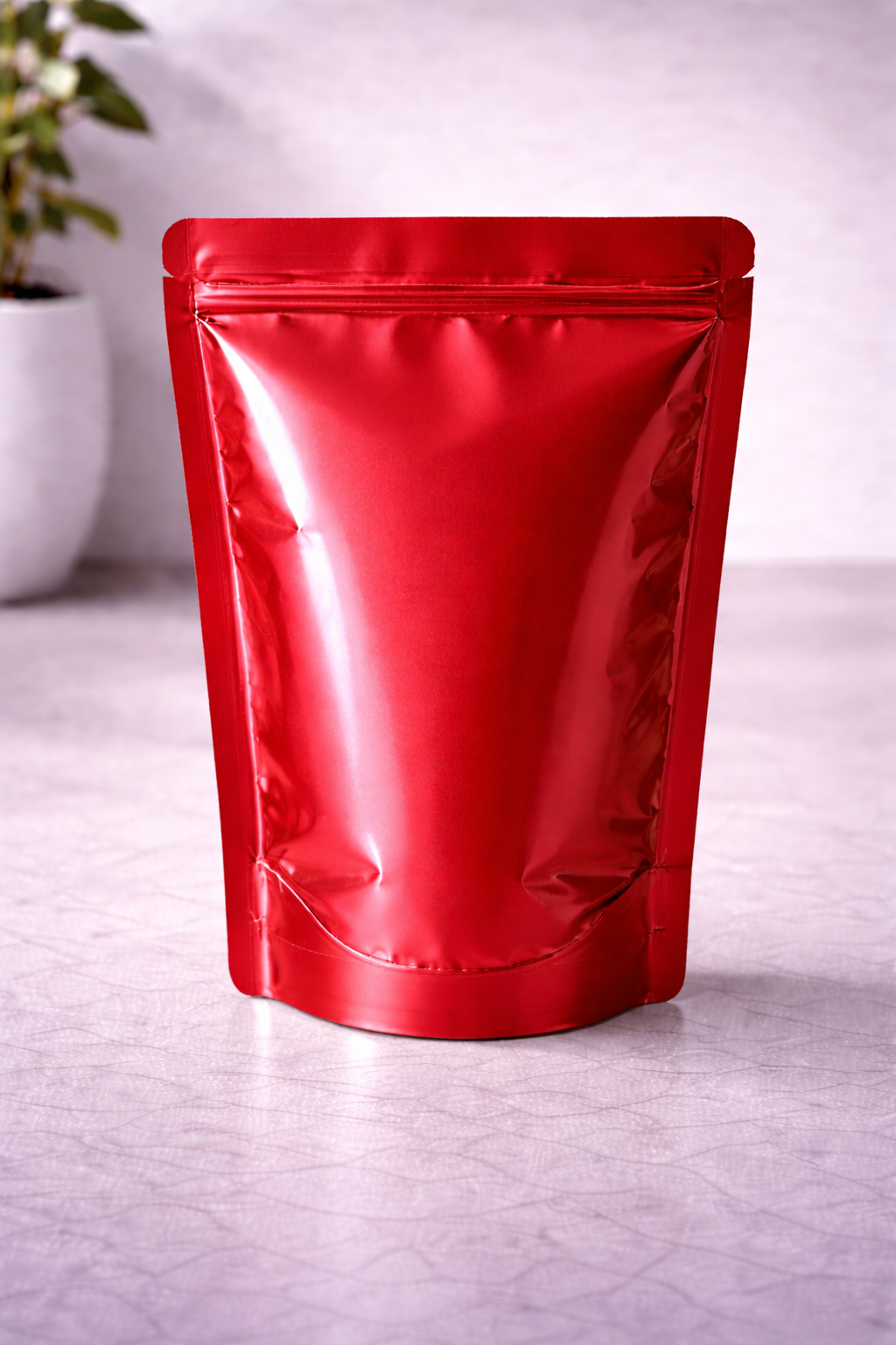 Glossy Finish Stand up Pouches Without Window - Image 2